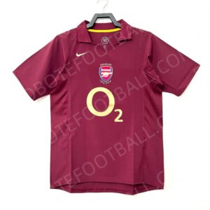 05/06 Arsenal Home Retro Football Jersey