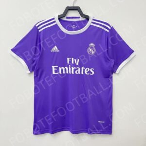 16/17 Real Madrid Away Retro Football Jersey