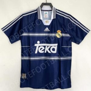98/99 Real Madrid Away Retro Football Jersey