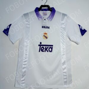 97/98 Real Madrid Home Retro Football Jersey