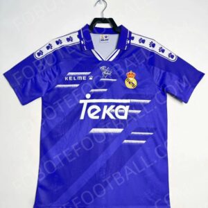 94/96 Real Madrid Away Retro Football Jersey