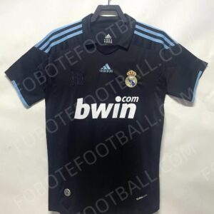09/10 Real Madrid Away Retro Football Jersey