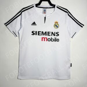 03/04 Real Madrid Home Retro Football Jersey