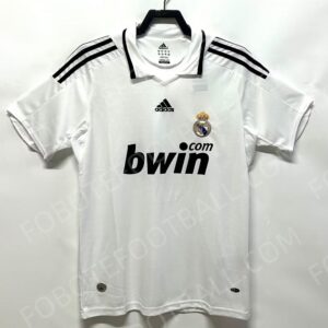 08/09 Real Madrid Home Retro Football Jersey