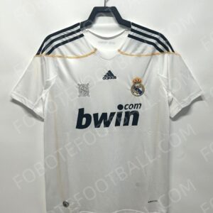 09/10 Real Madrid Home Retro Football Jersey