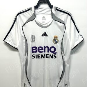 06/07 Real Madrid Home Retro Football Jersey