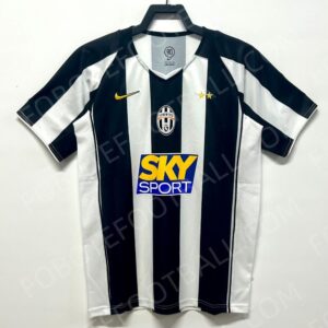 04/05 Juventus Home Retro Football Jersey