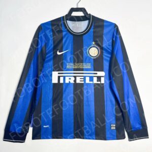 10/11 Internazionale Milano Home Retro Football Jersey Long sleeves