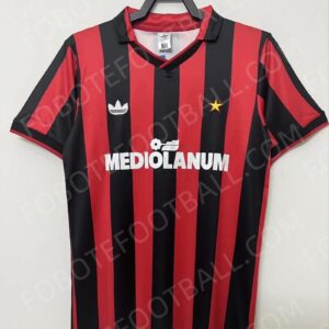 90/91 AC Milan Home Retro Football Jersey