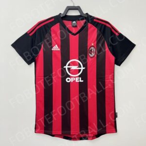 02/03 AC Milan Home Retro Football Jersey