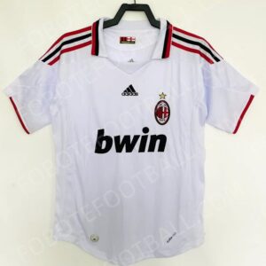 09/10 AC Milan Away Retro Football Jersey