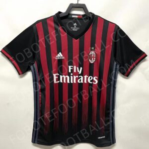 16/17 AC Milan Home Retro Football Jersey