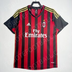 13/14 AC Milan Home Retro Football Jersey