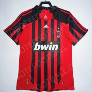 07/08 AC Milan Home Retro Football Jersey