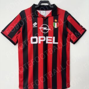 96/97 AC Milan Home Retro Football Jersey