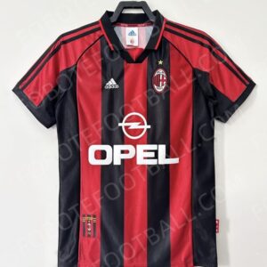 98/99 AC Milan Home Retro Football Jersey