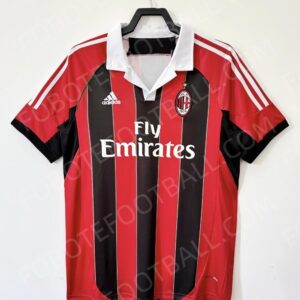 12/13 AC Milan Home Retro Football Jersey