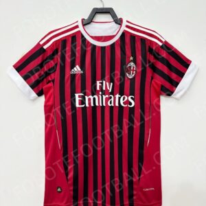 11/12 AC Milan Home Retro Football Jersey