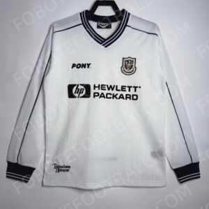 97/99 Tottenham Home Retro Football Jersey Long sleeves