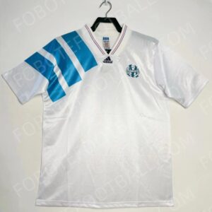92/93 Marseille Home Retro Football Jersey