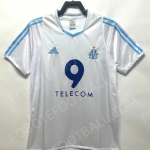 02/03 Marseille Home Retro Football Jersey