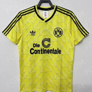1988 Dortmund Home Retro Football Jersey