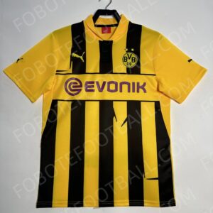 12/13 Dortmund Home Retro Football Jersey