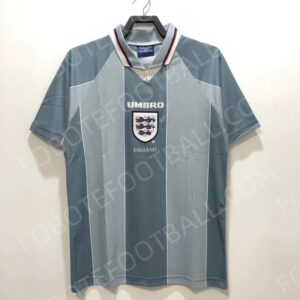 1996 England Away Retro Football Jersey