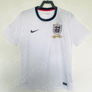 2013 England Home Retro Football Jersey