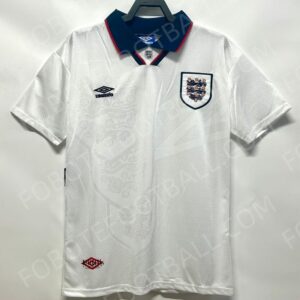 94/95 England Home Retro Football Jersey