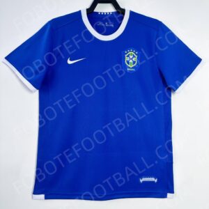 2006 Brazil Away Retro Football Jersey