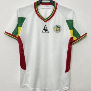 2002 Senegal Home Retro Football Jersey