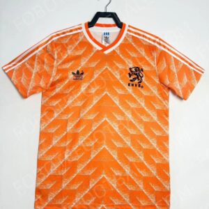 1988 Netherlands Home Retro Football Jersey