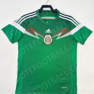 2014 Mexico Home Retro Football Jersey