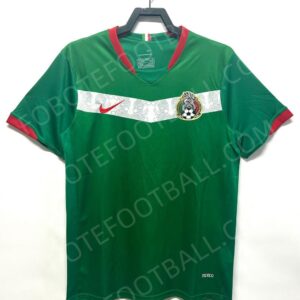 2006 Mexico Home Retro Football Jersey