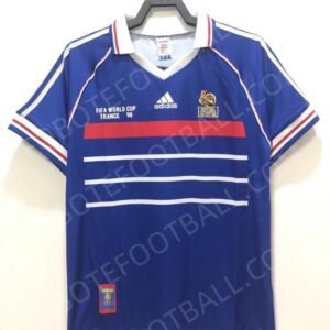 1998 France Home Retro Football Jersey