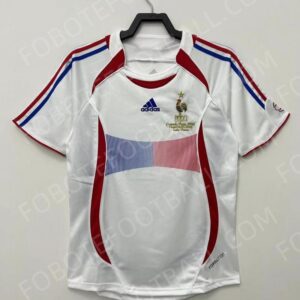 2006 France Away Retro Football Jersey