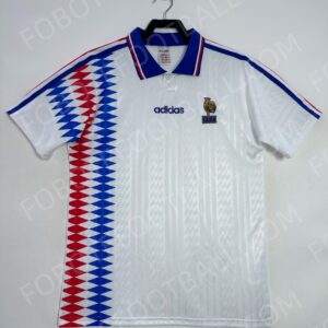 1994 France Away Retro Football Jersey