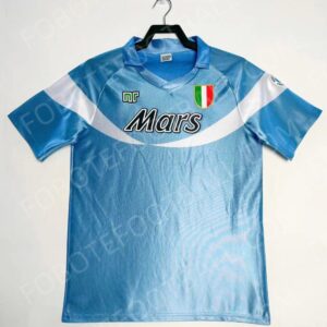 90/91 Napoli Home Retro Football Jersey