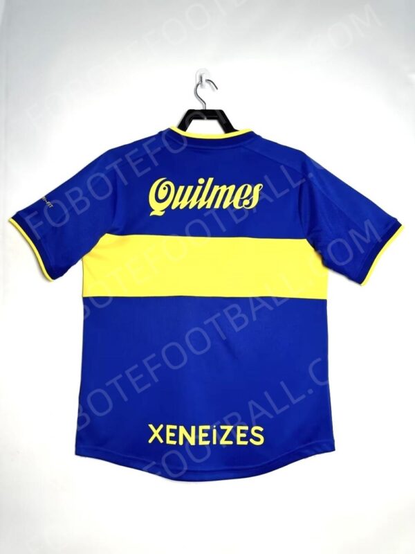 00/01 Boca Juniors Home Retro Football Jersey - Image 2