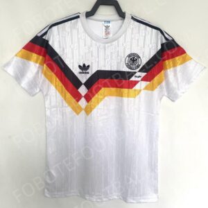1990 Germany Home Retro Football Jersey