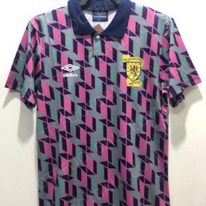 88/89 Scotland Away Retro Football Jersey