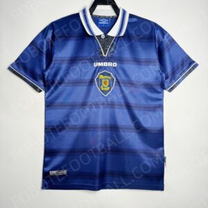 98/00 Scotland Home Retro Football Jersey