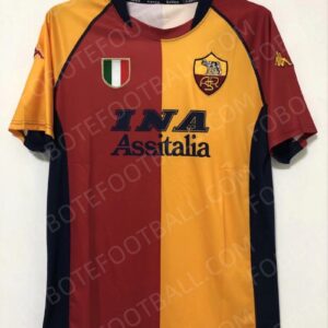 00/01 Roma Home Retro Football Jersey