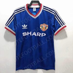 86/88 Manchester United 2nd Away Retro Football Jersey