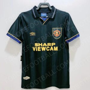 94/95 Manchester United Away Retro Football Jersey