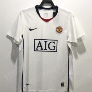 08/09 Manchester United  Away Retro Football Jersey