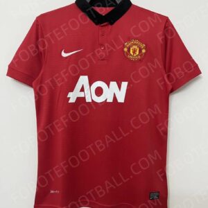 13/14 Manchester United Home Retro Football Jersey