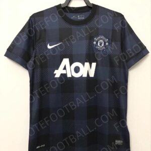 13/14 Manchester United Away Retro Football Jersey