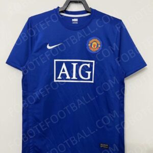 08/09 Manchester United  2nd Away Retro Football Jersey